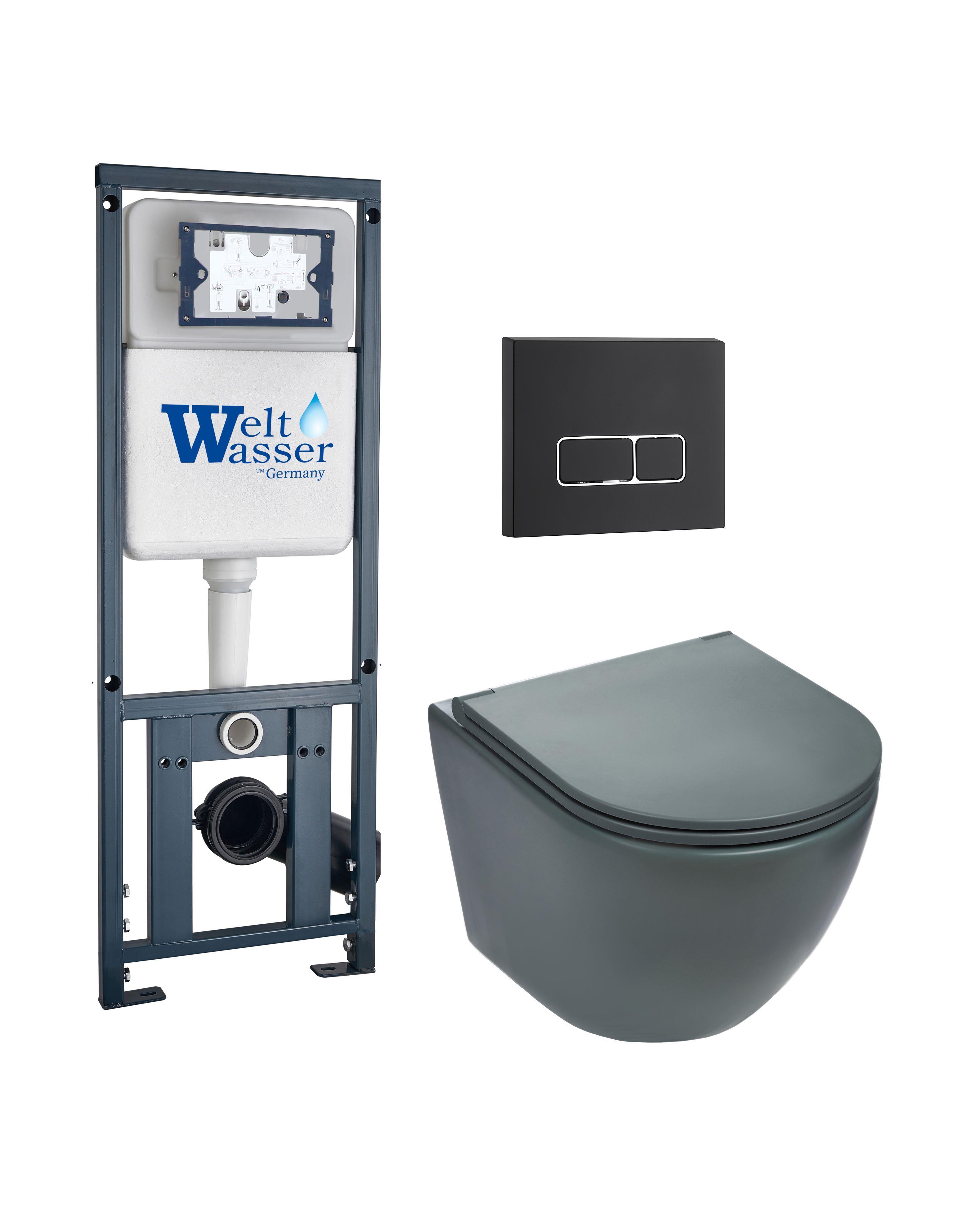 Комплект WeltWasser 10000011395 Merzbach 043 MT-GR + Marberg 410 + Marberg 410 SE MT-BL