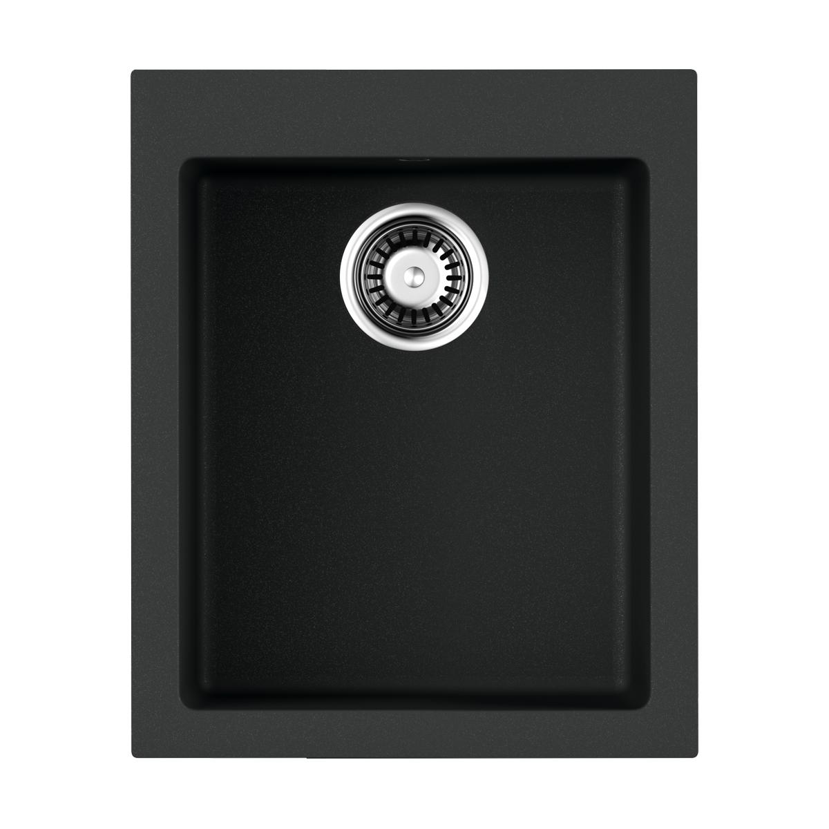 Врезная кухонная мойка Omoikiri Bosen 41-BL черный 4993141