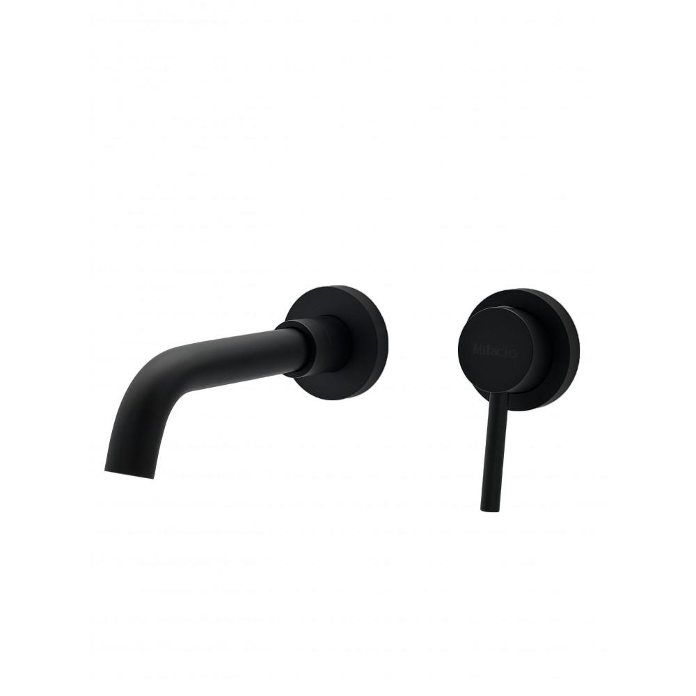 Смеситель для раковины Milacio черный матовый Ultra MCU.552.MB