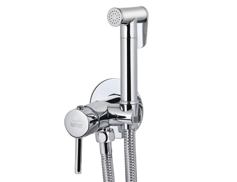 Смеситель с гигиеническим душем Viko V-4920 хром