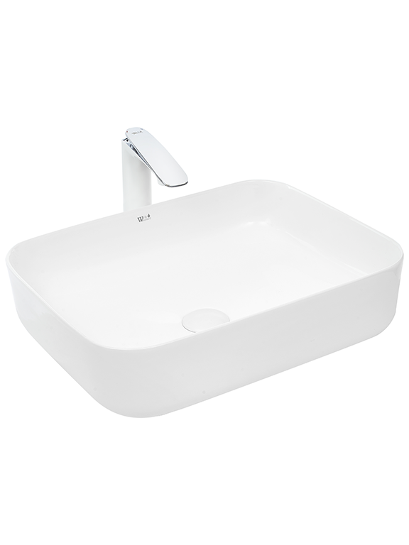 Раковина накладная WeltWasser 50/39/14 WW Elbach 2195 10000003851 белая