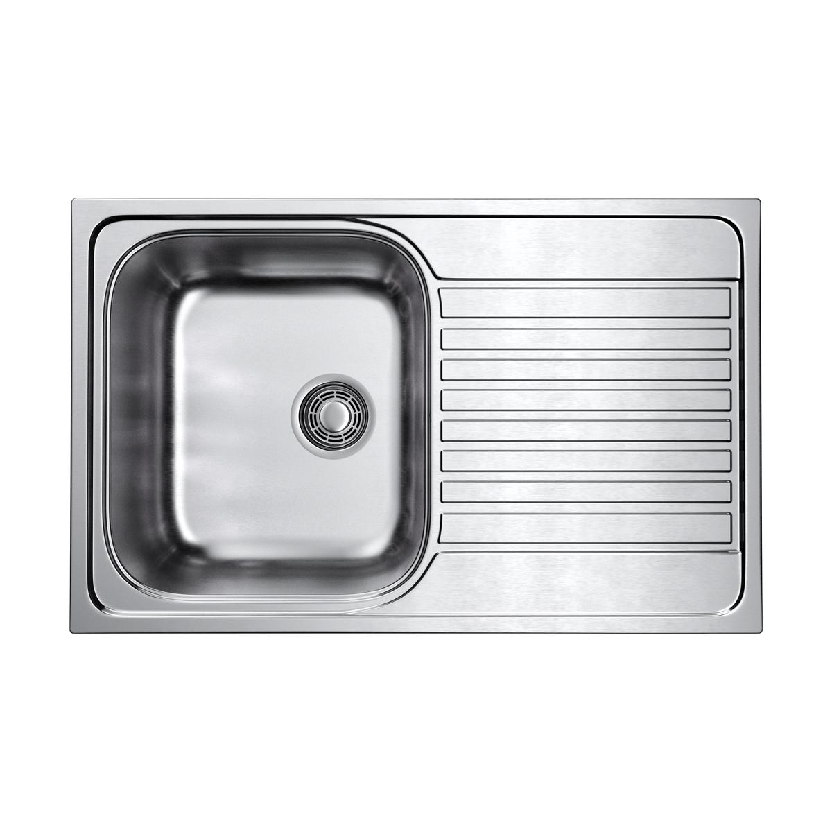 Врезная кухонная мойка Omoikiri Kashiogawa 79-IN нержавеющая сталь 4993452