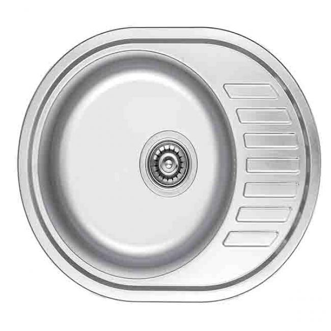 Кухонная мойка нержавеющая сталь Kaiser 57 см KSS-5745L сталь