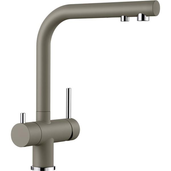 Смеситель для кухни (мойки) Blanco Fontas ii Silgranit серый беж