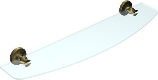 Полка стеклянная Rush Crete CR35610