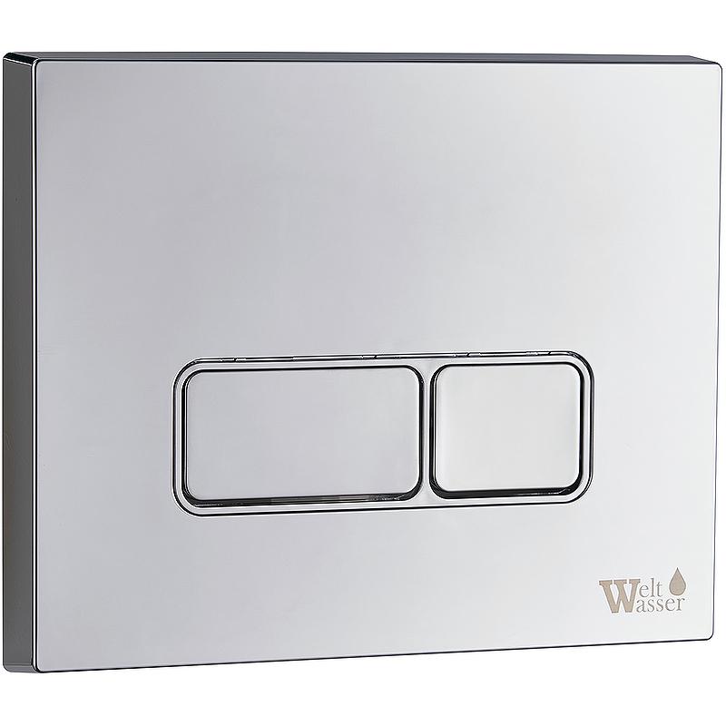 Кнопка для инсталляции WeltWasser WW Marberg 410 SE 10000005951 квадратная, хром