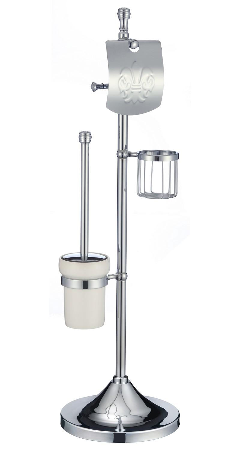 Напольный держатель для туалетной комнаты Viko V-265 хром