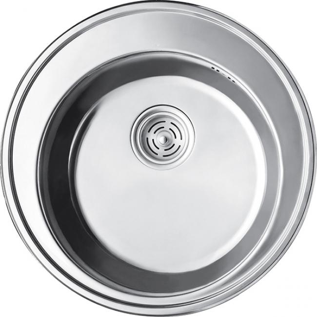 Кухонная мойка нержавеющая сталь Kaiser 51 см KSS-510 сталь