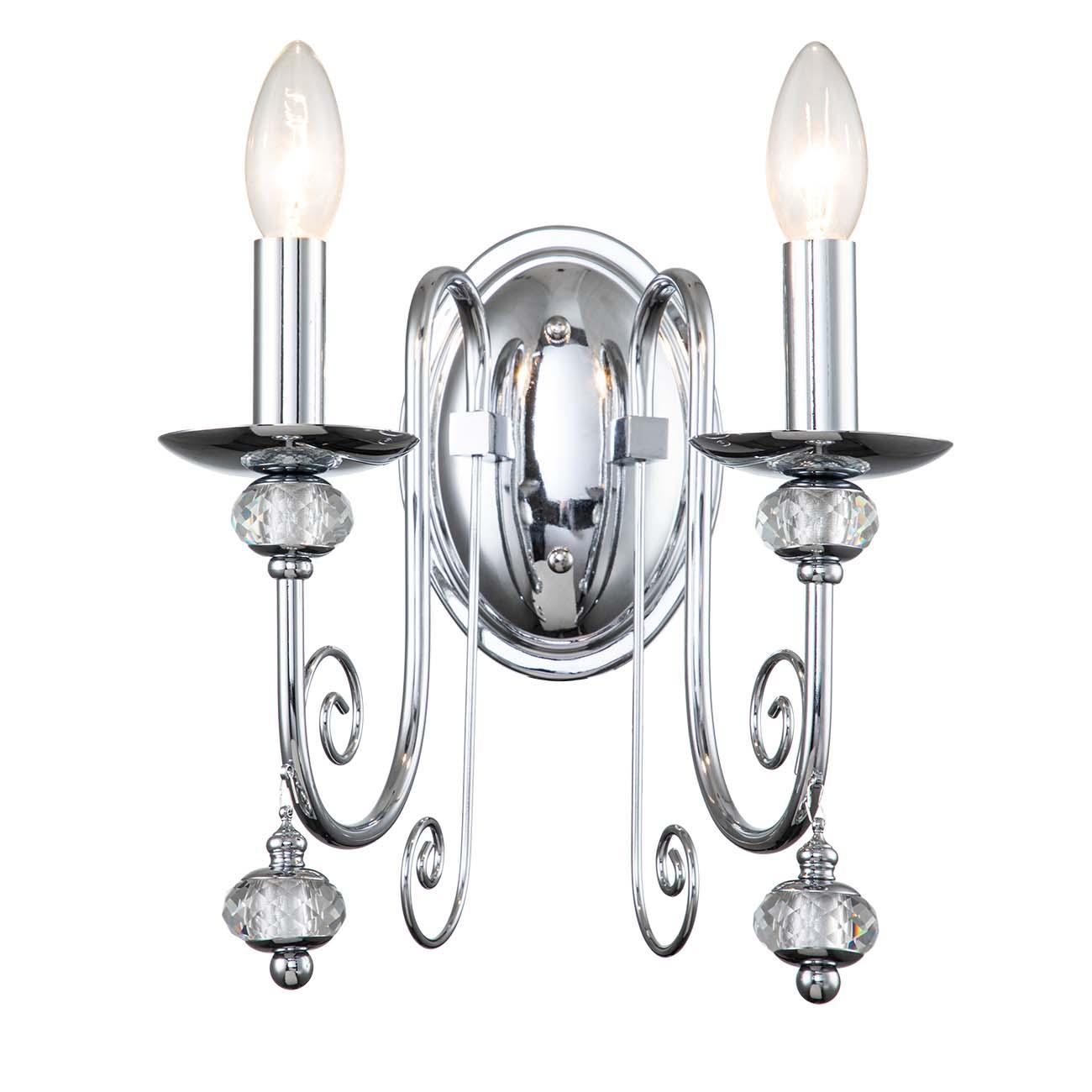 Настенный светильник Escada Shine 678/2A Chrome