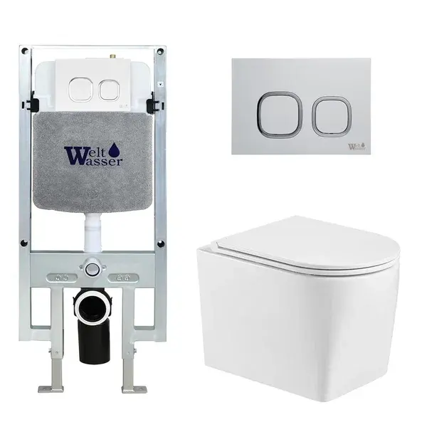 Комплект WeltWasser 10000008931 Nesenbach 004 GL-WT + Amberg 497 ST + Amberg RD-WT