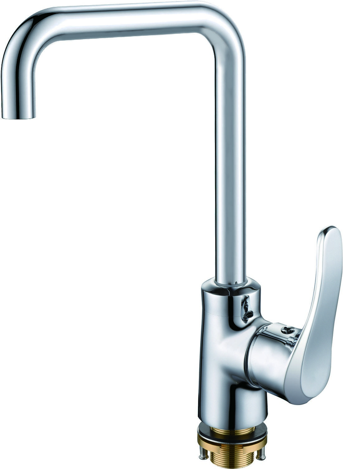 Смеситель одноручный для кухни с поворотным изливом Rush Jawa JA0735-23