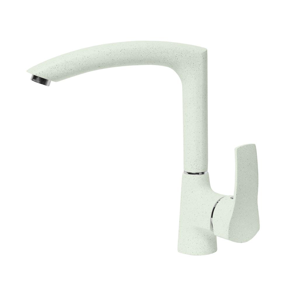 Смеситель для кухни AquaGranitEx C-7040 (303) салатовый