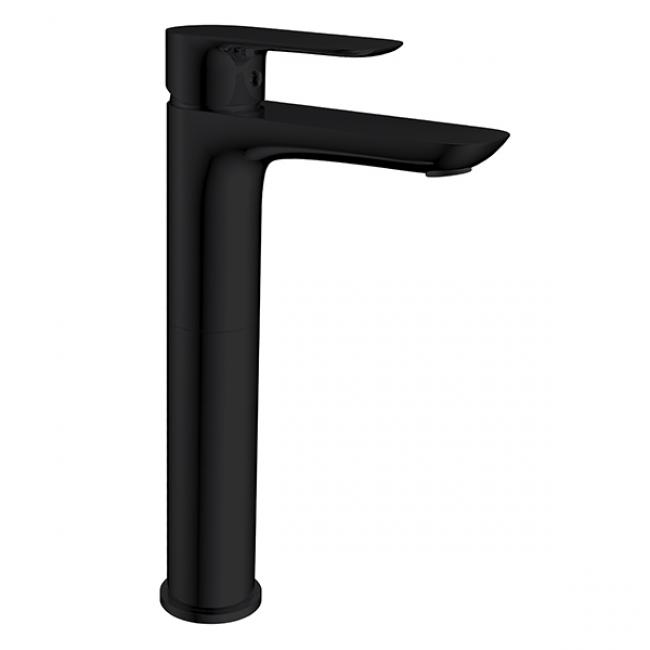 Смеситель для раковины (умывальника) Kaiser Cezar высокий 05111-2 черный