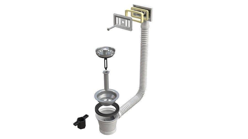 Слив-перелив для мойки Bonomini CANESTRINO 1983LX64B0WZ