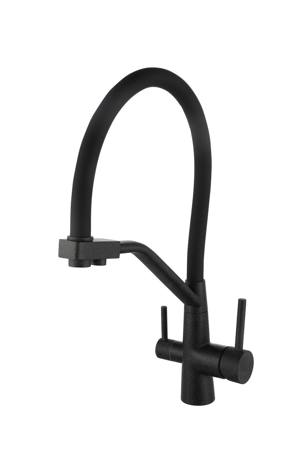 Смеситель для кухни Viko V-5872 черный