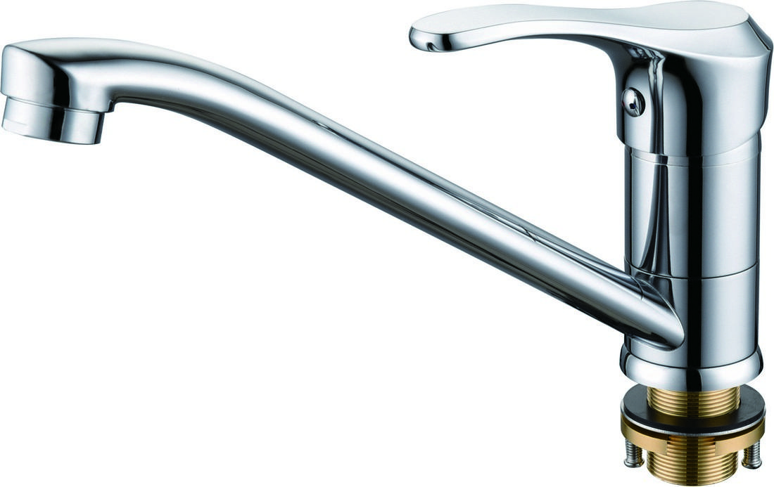 Смеситель одноручный для кухни с поворотным изливом Rush Jawa JA0735-26