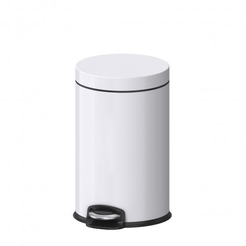 Ведро для мусора педальное WeltWasser WW ERFIE WT 5L 10000000900 белый