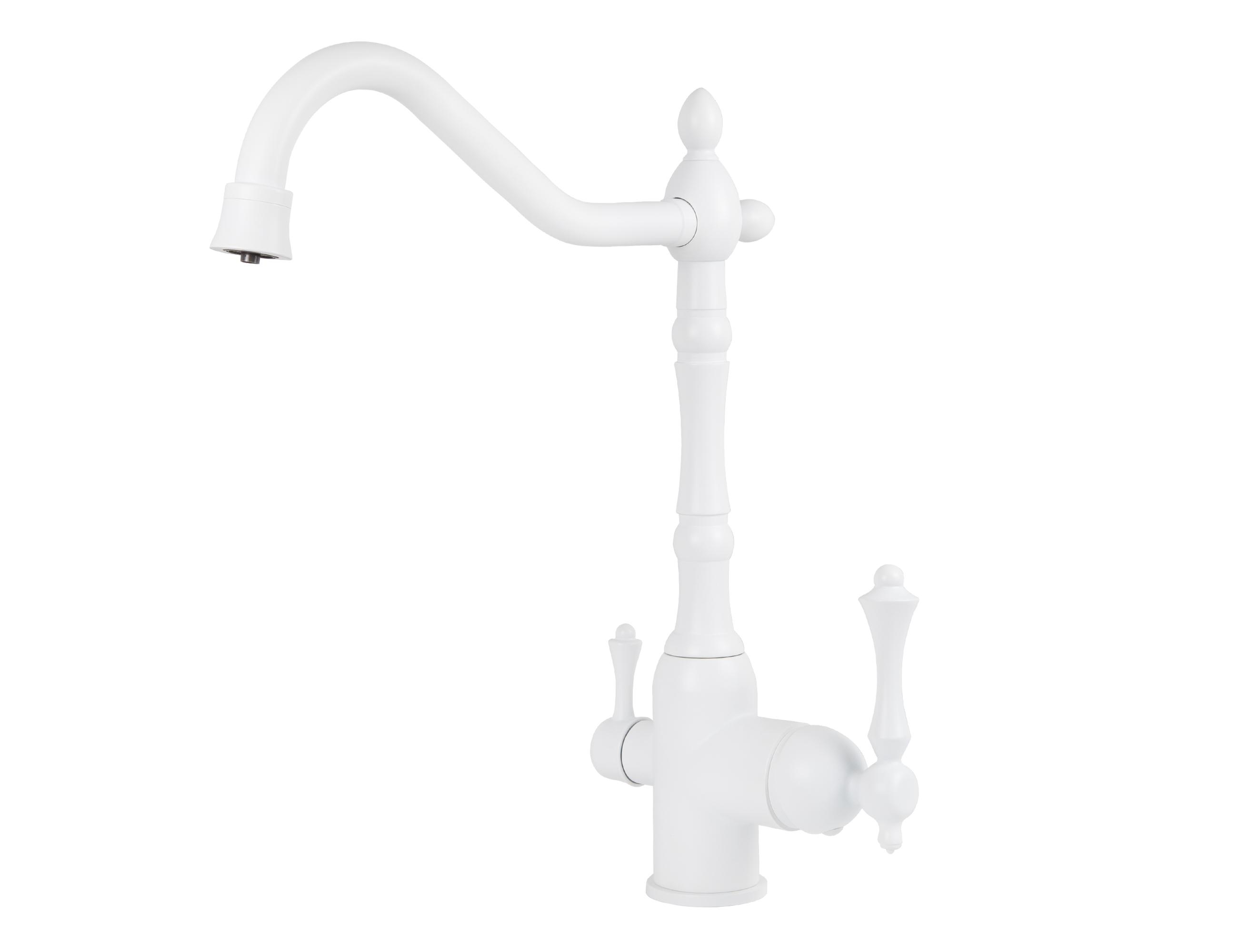 Смеситель для кухни Viko V-5344 белый