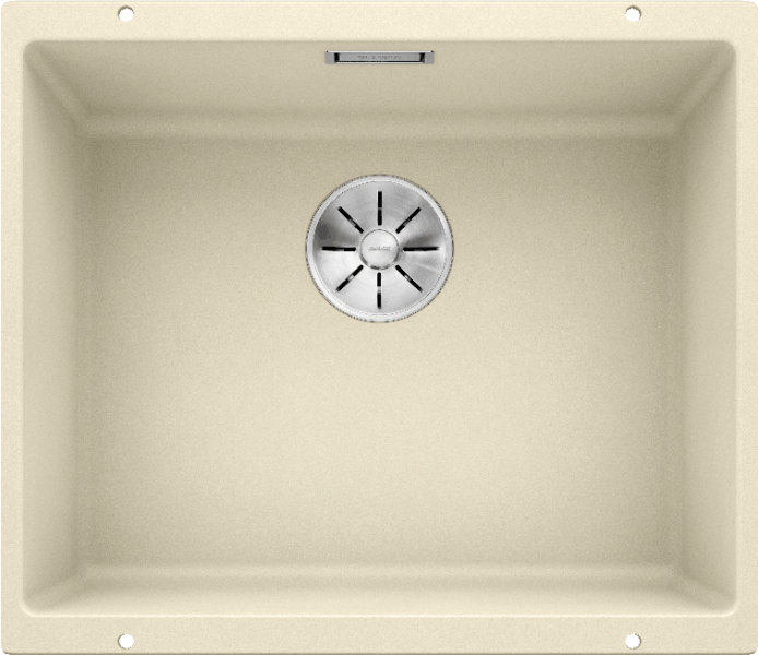 Врезная кухонная мойка Blanco SUBLINE 500-U SILGRANIT PuraDur жасмин
