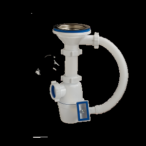 Сифон ОРИО 3 1/2 40 (А 4007) с квадратным переливом