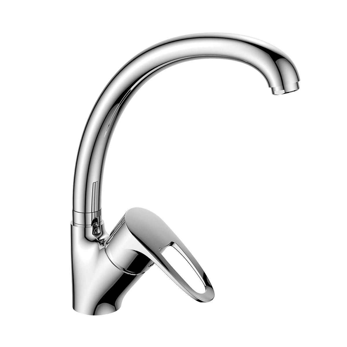 Смеситель для кухни (мойки) Decoroom DR70021 хром
