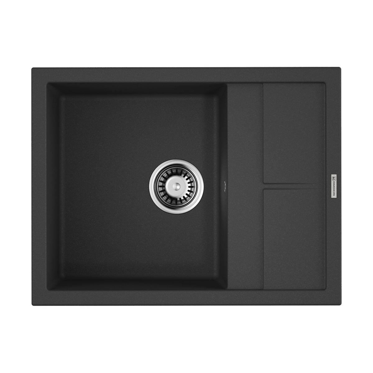 Врезная кухонная мойка Omoikiri Sumi 65-BL черный 4993670