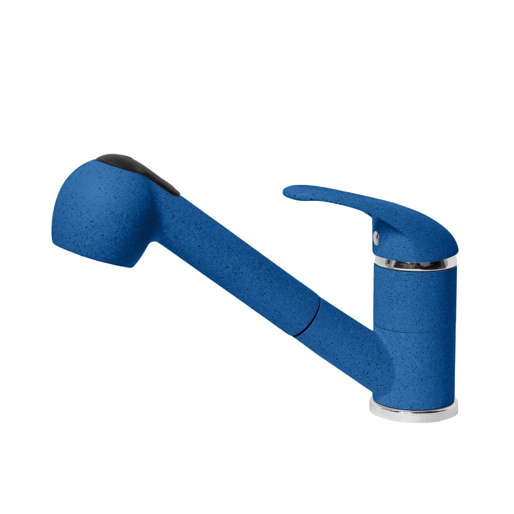 Смеситель для кухни AquaGranitEx C-4040 (323) синий