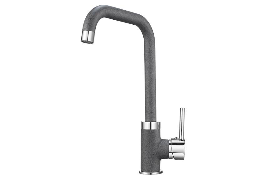 Смеситель для кухни (мойки) Granula 0041 графит