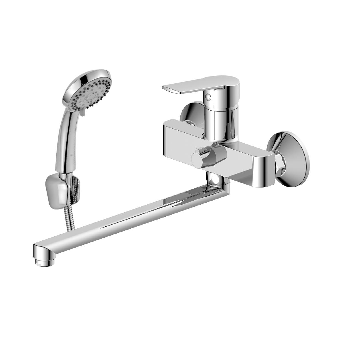 Смеситель для ванны Decoroom DR22043 хром
