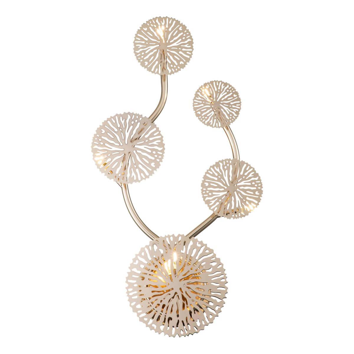 Настенный светильник Indigo Sole V000009 12016/5W Gold