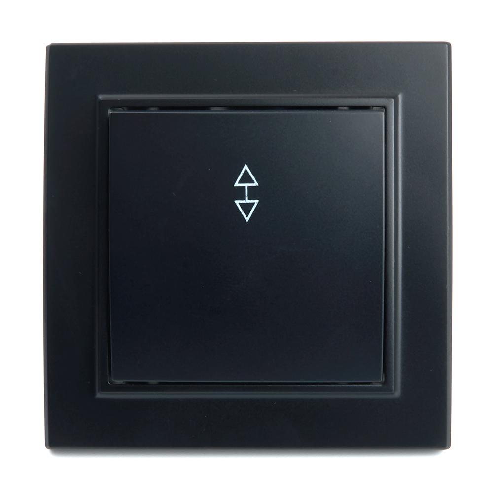 Выключатель одноклавишный Stekker Эрна PSW10-9005-03 39619