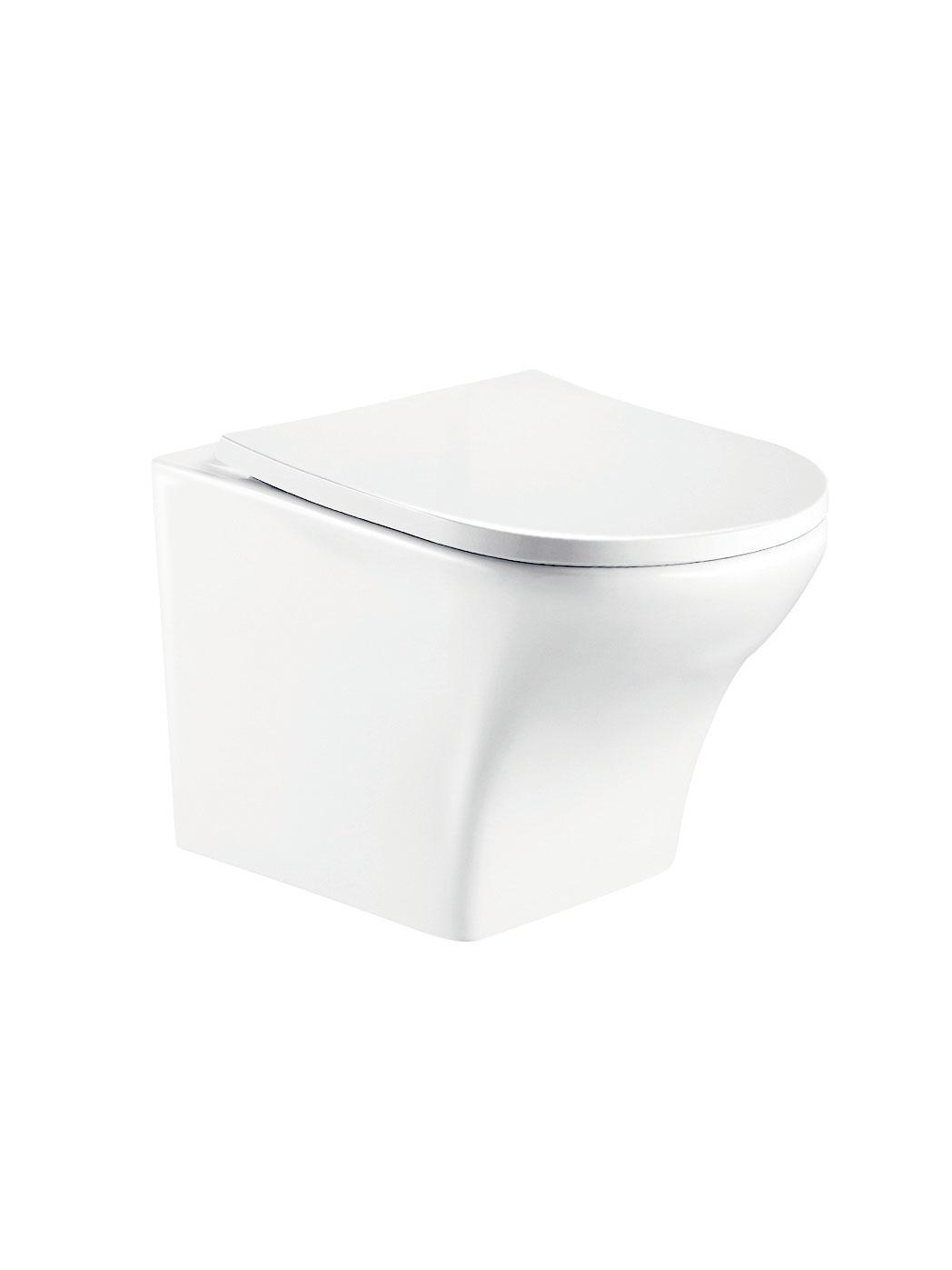 Унитаз подвесной WeltWasser 52x38x36 WW ODENBACH 004 GL-WT 10000003704 белый глянец