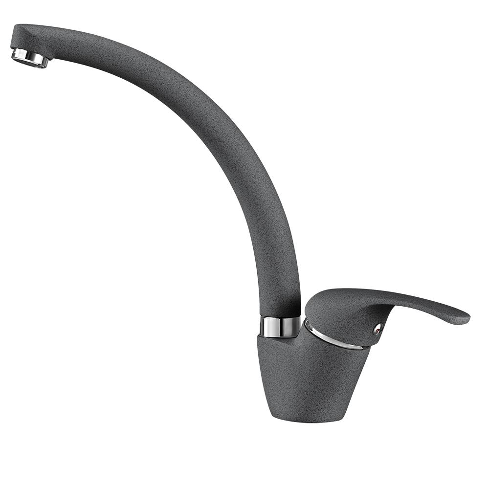 Смеситель для кухни (мойки) Granula 2024 графит