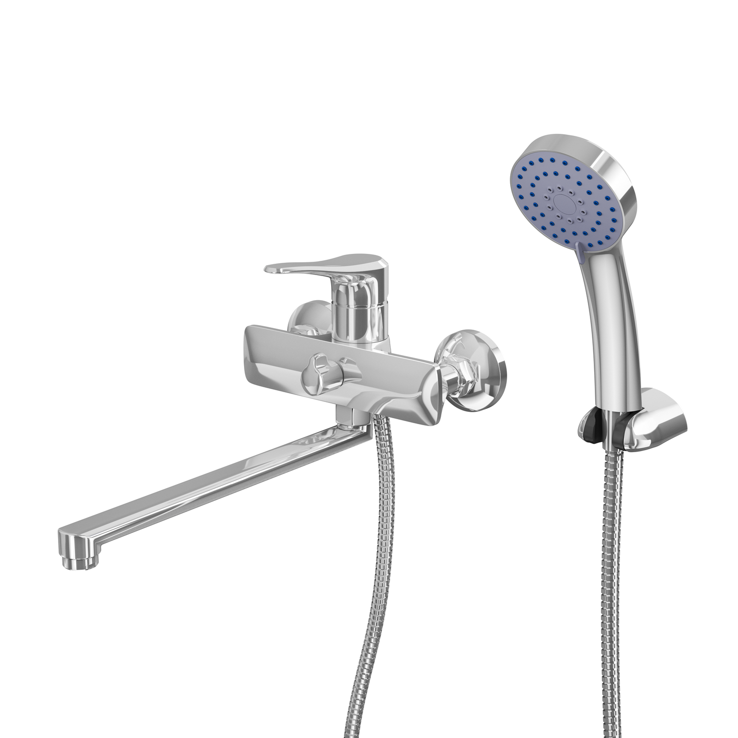 Смеситель одноручный для ванны с поворотным изливом Rush Jawa JA0735-51