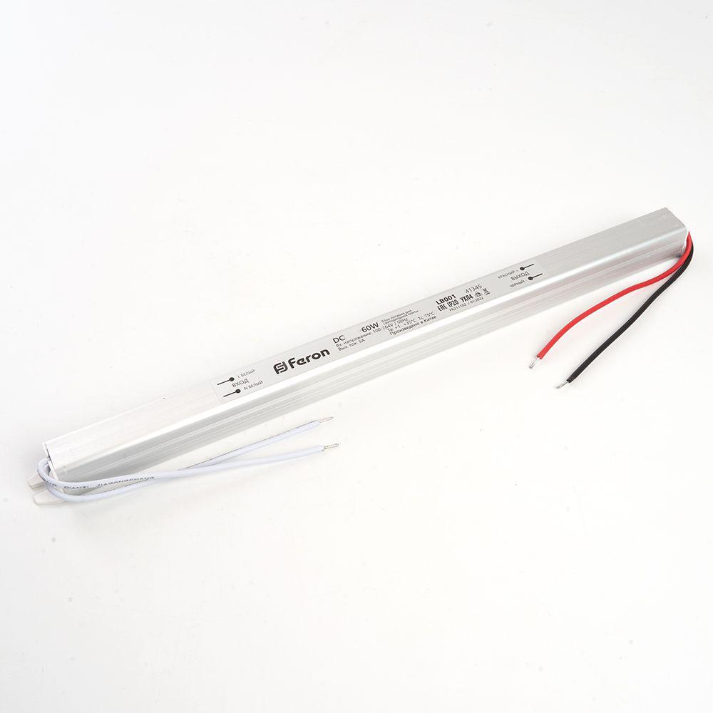 Трансформатор для светодиодной ленты 12V/24V Feron LB001 48014