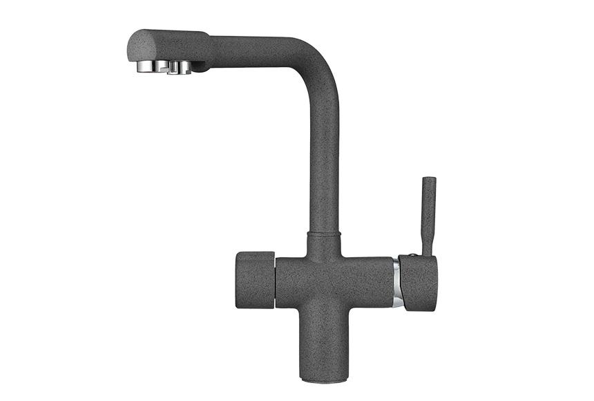 Смеситель для кухни (мойки) Granula 2088 графит