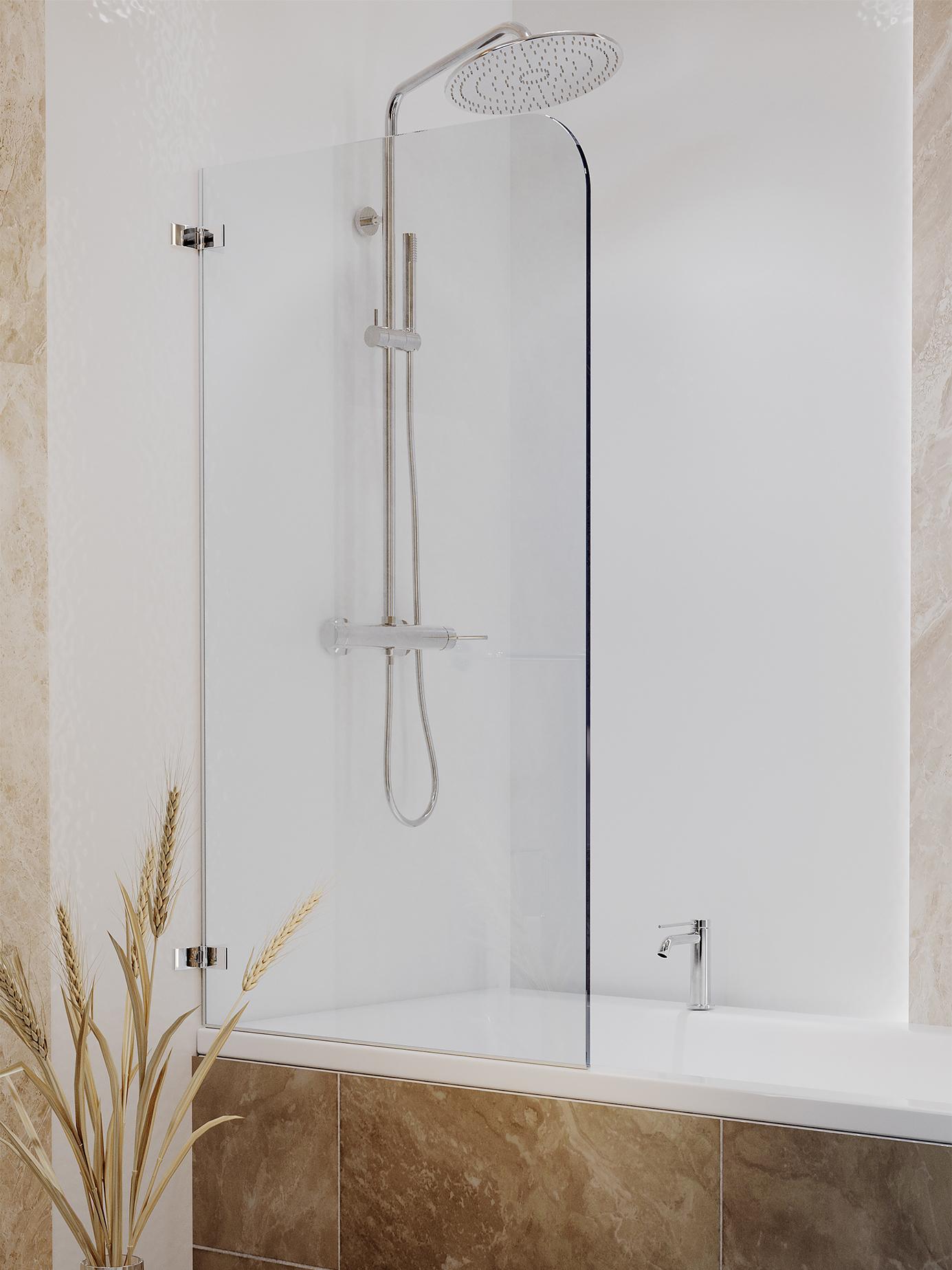 Шторка на ванную WeltWasser WW100 100D1-80 10000001224