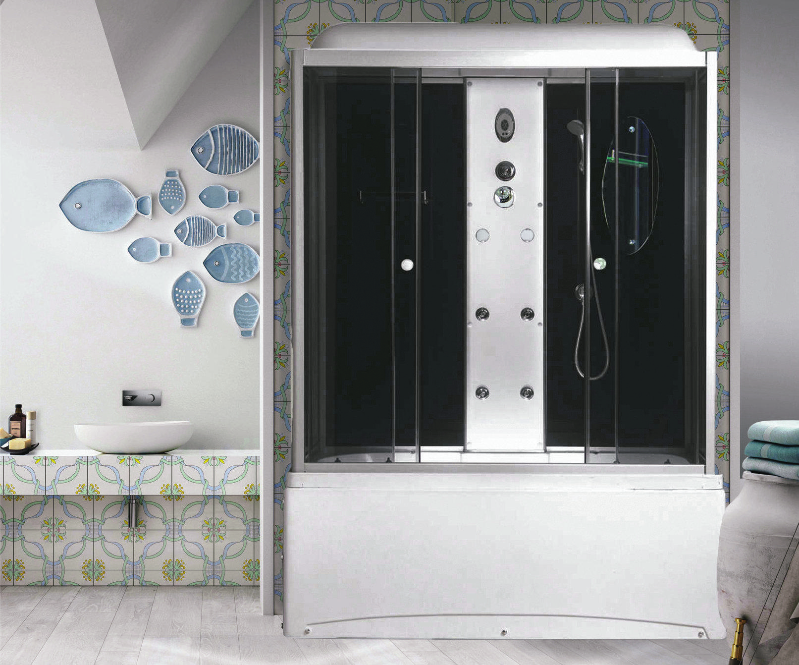 Душевая кабина Niagara Ultra 51700134 170х75 высокий поддон (4 места)