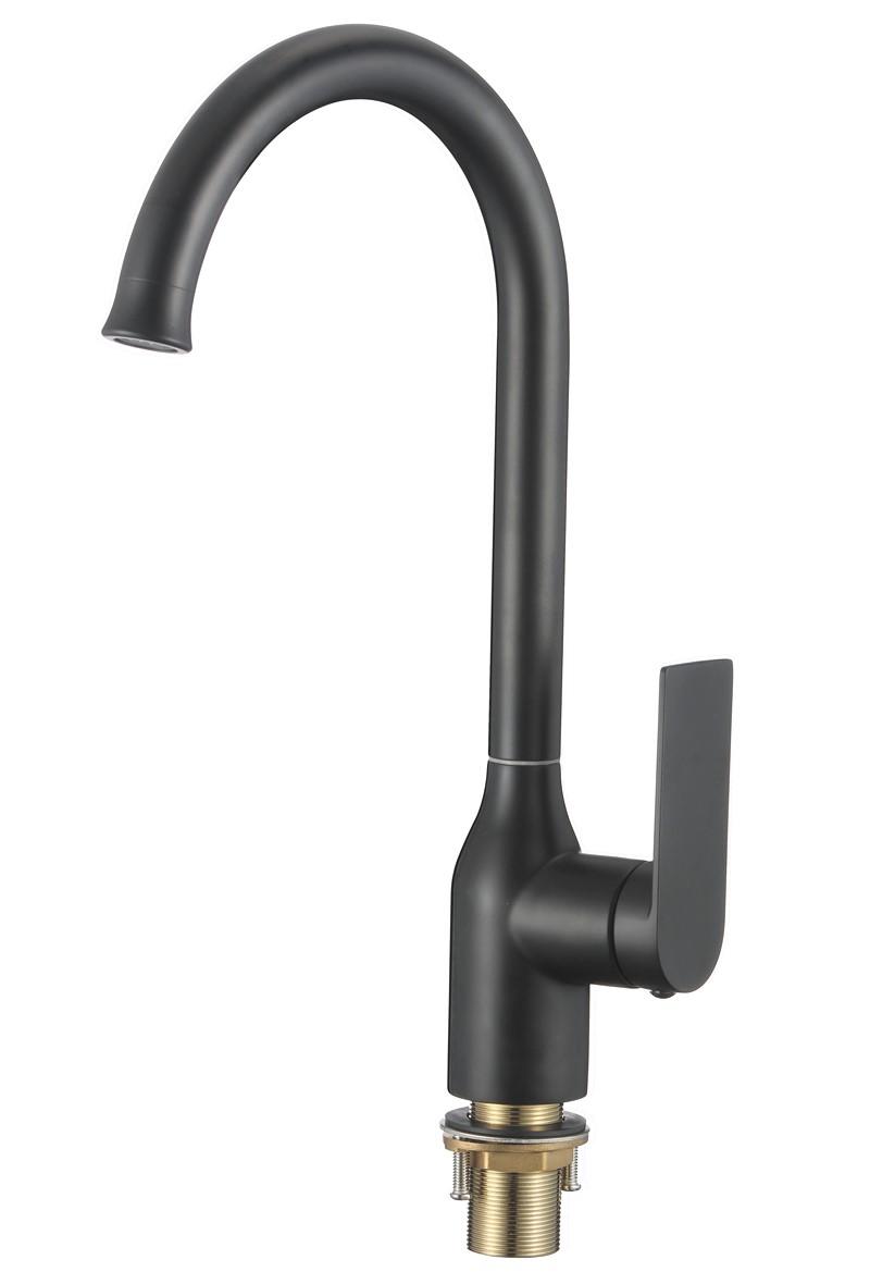 Смеситель для кухни Viko V-7724 черный