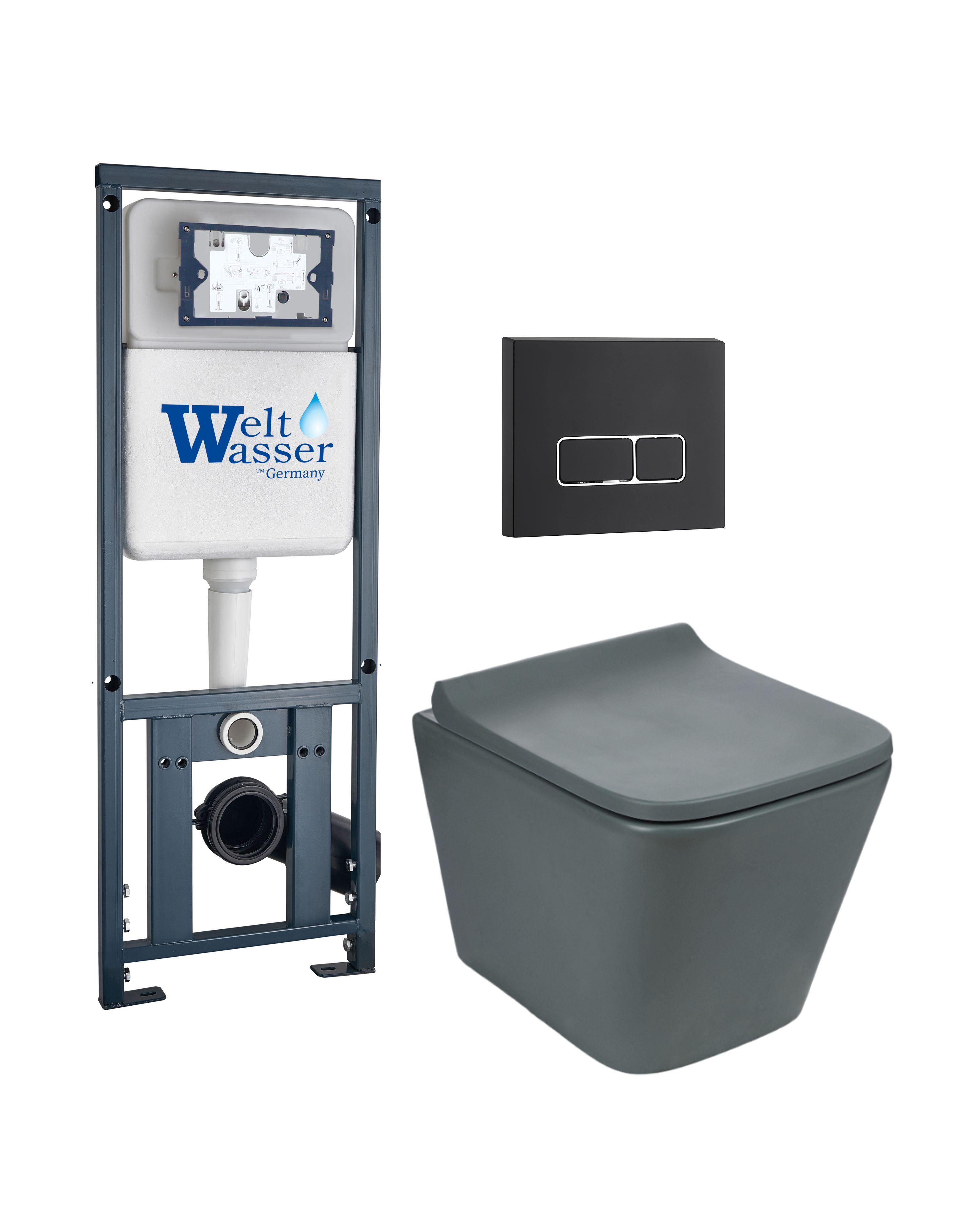 Комплект WeltWasser 10000010583 Gelbach 041 MT-GR + Marberg 410 + Marberg 410 SE MT-BL