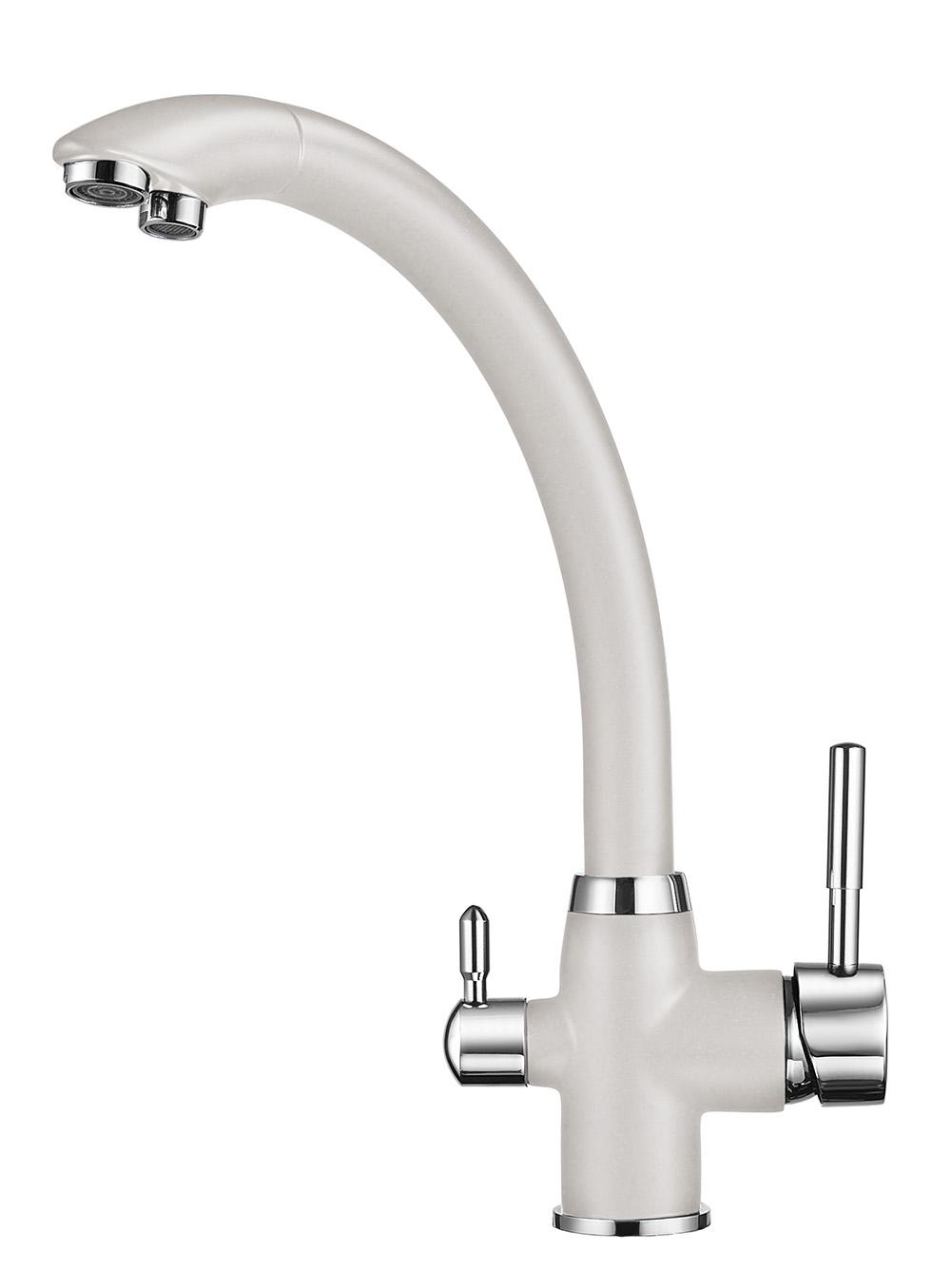 Смеситель для кухни (мойки) Granula 2167 арктик