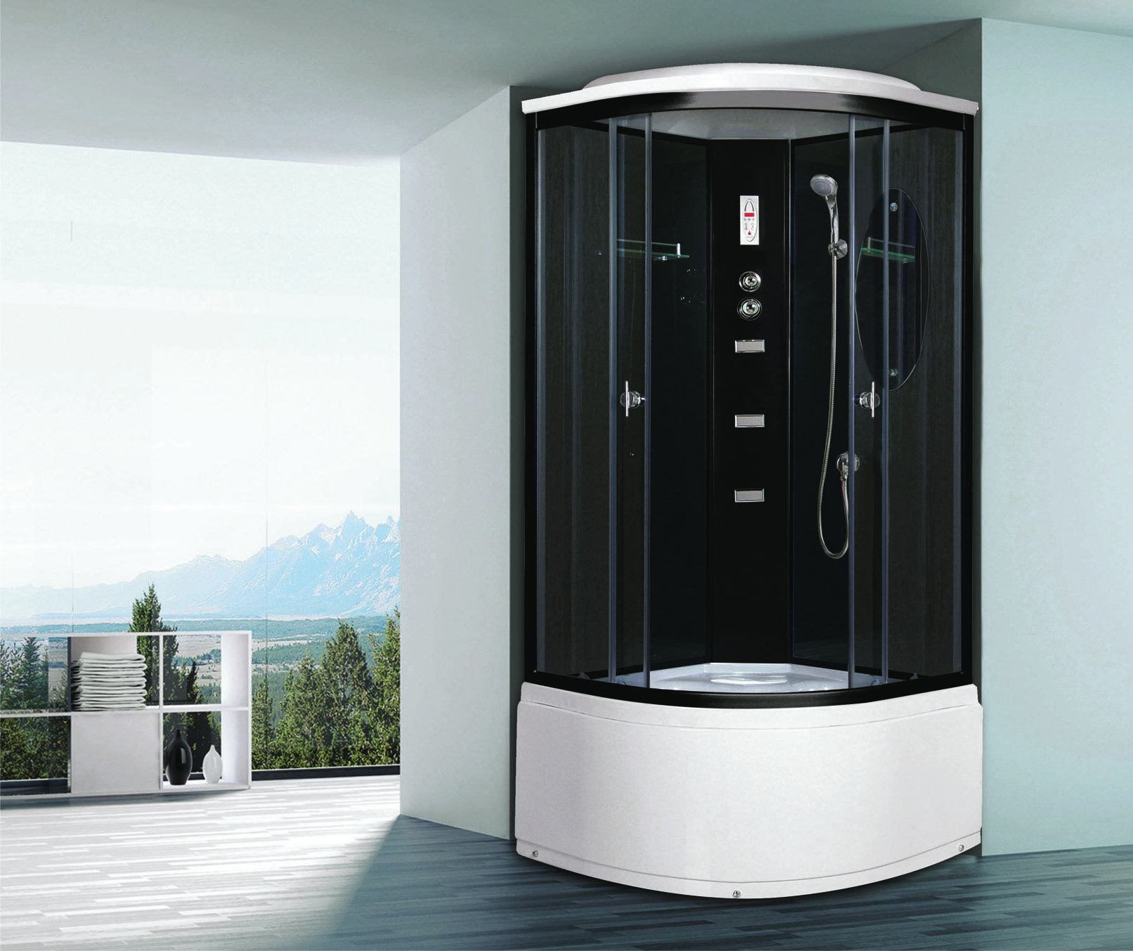 Душевая кабина Niagara Ultra 2120134N 100х100 высокий поддон (4 места)