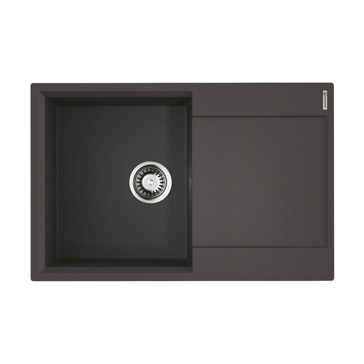Врезная кухонная мойка Omoikiri Daisen 78-BL черный 4993327