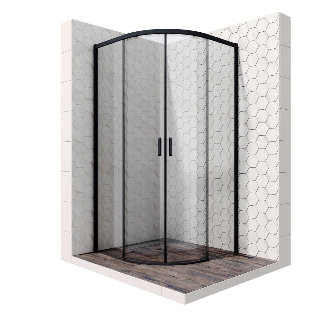 Душевое ограждение Ambassador Queen 11011201Black 90x90x200