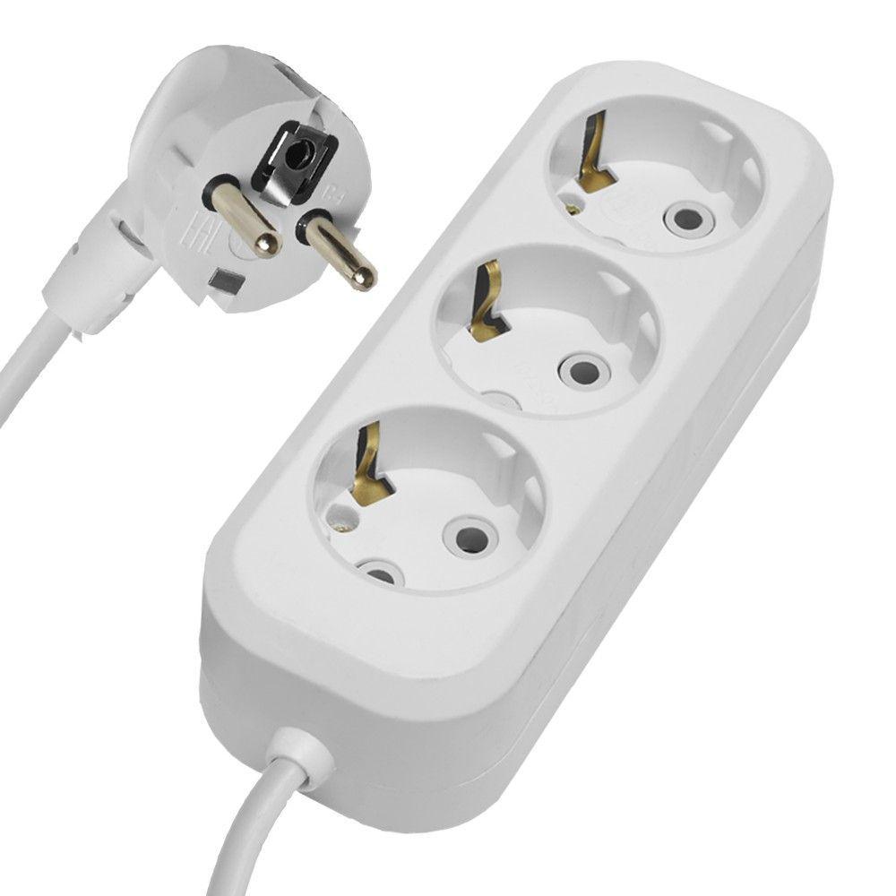 Удлинитель 3-местный с/з Stekker Home HM01-31-03 39214