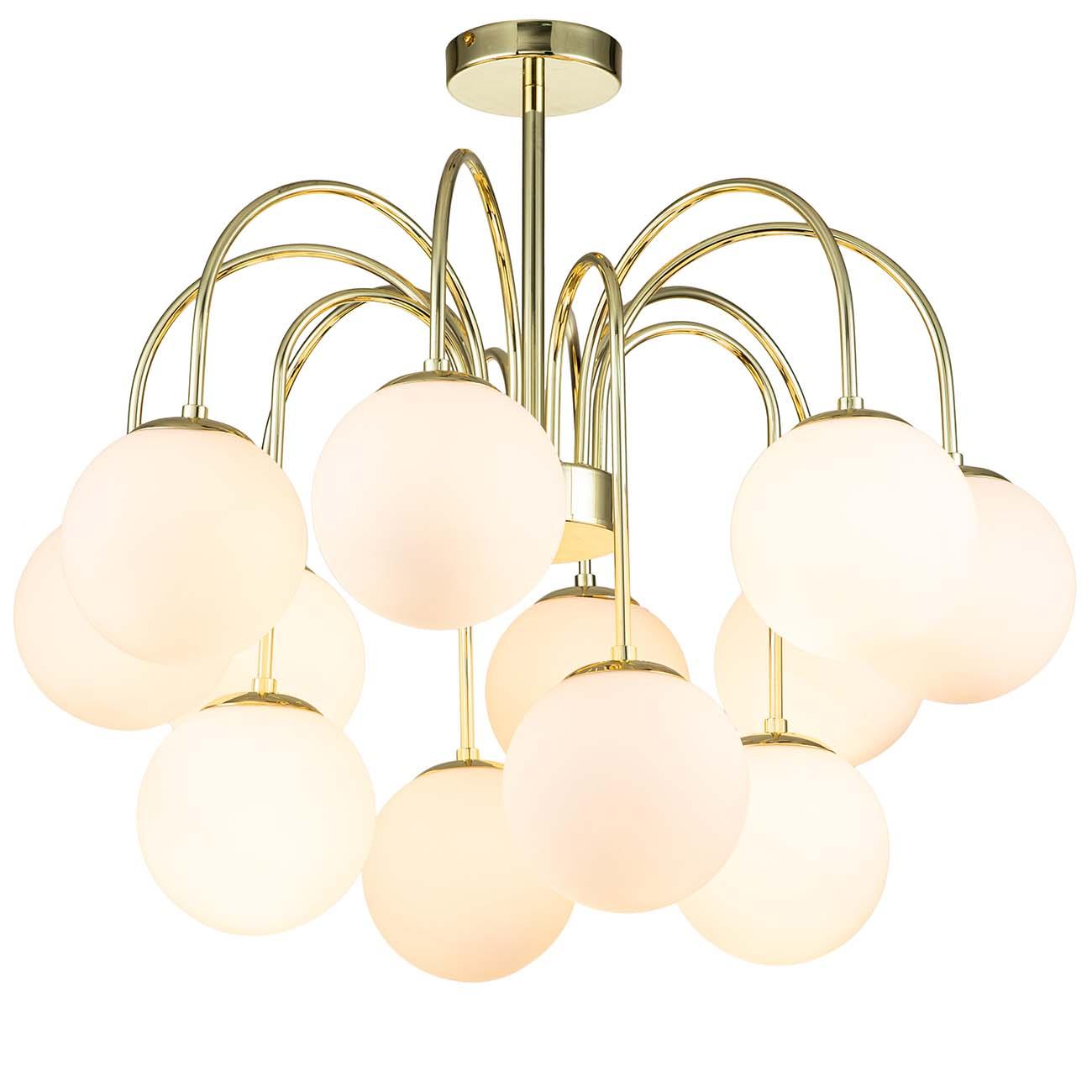 Светильник на штанге Indigo Voga V000327 13017/12R Gold