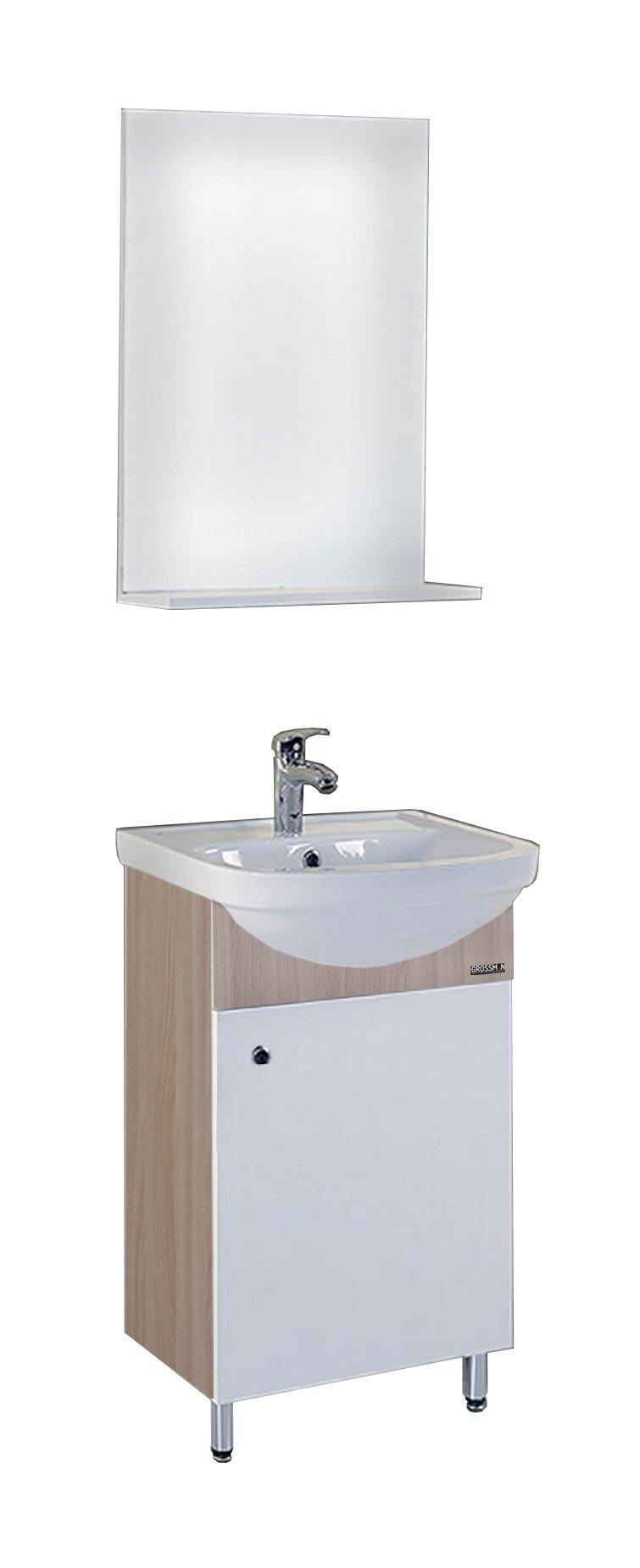 Комплект мебели для ванной Grossman Eco Line "ЭКО-52" 3 в 1 105206