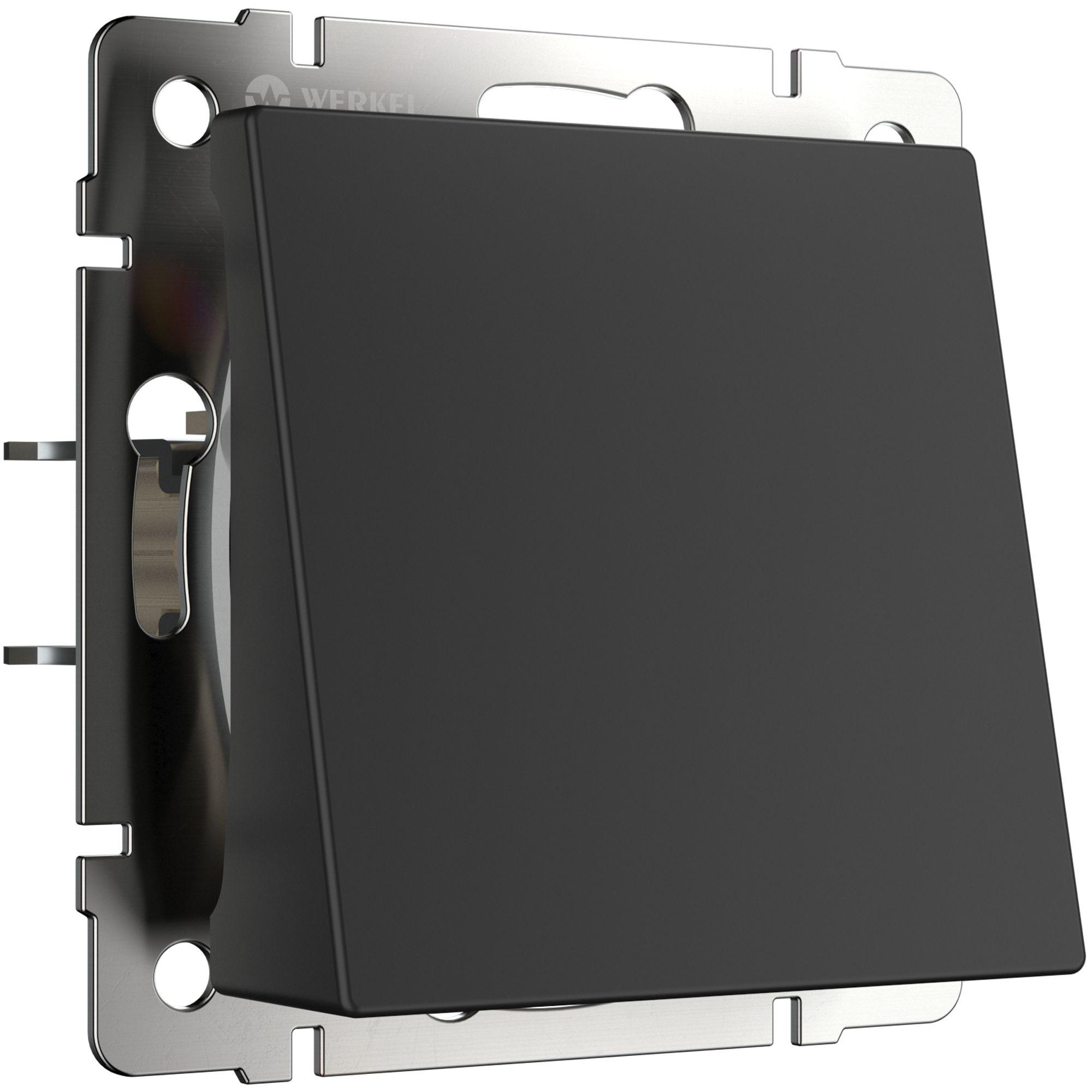 Вывод кабеля черный матовый Werkel W1150208