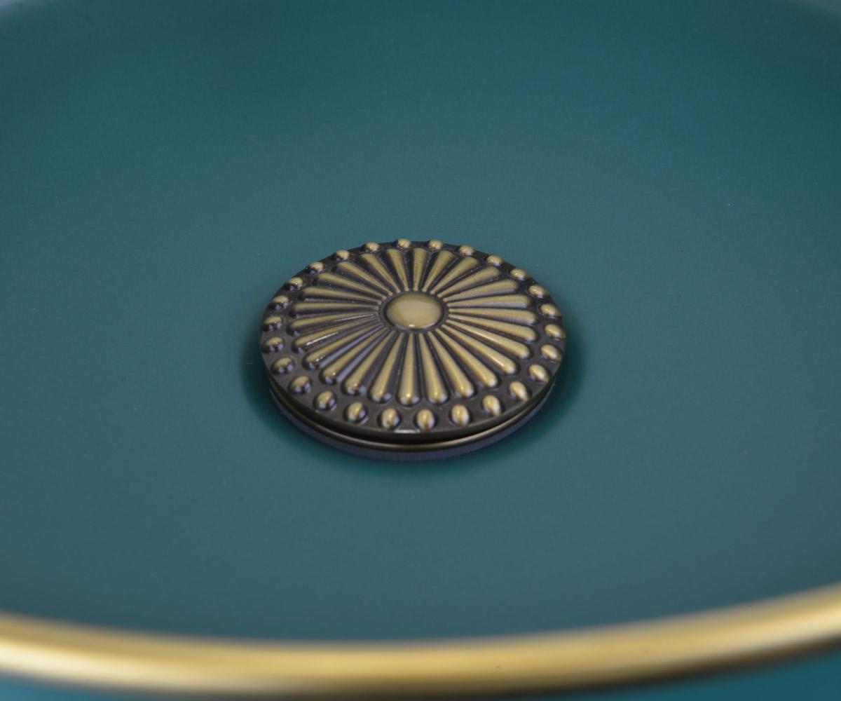 Слив для раковины Bronze de Luxe Цветок 21965