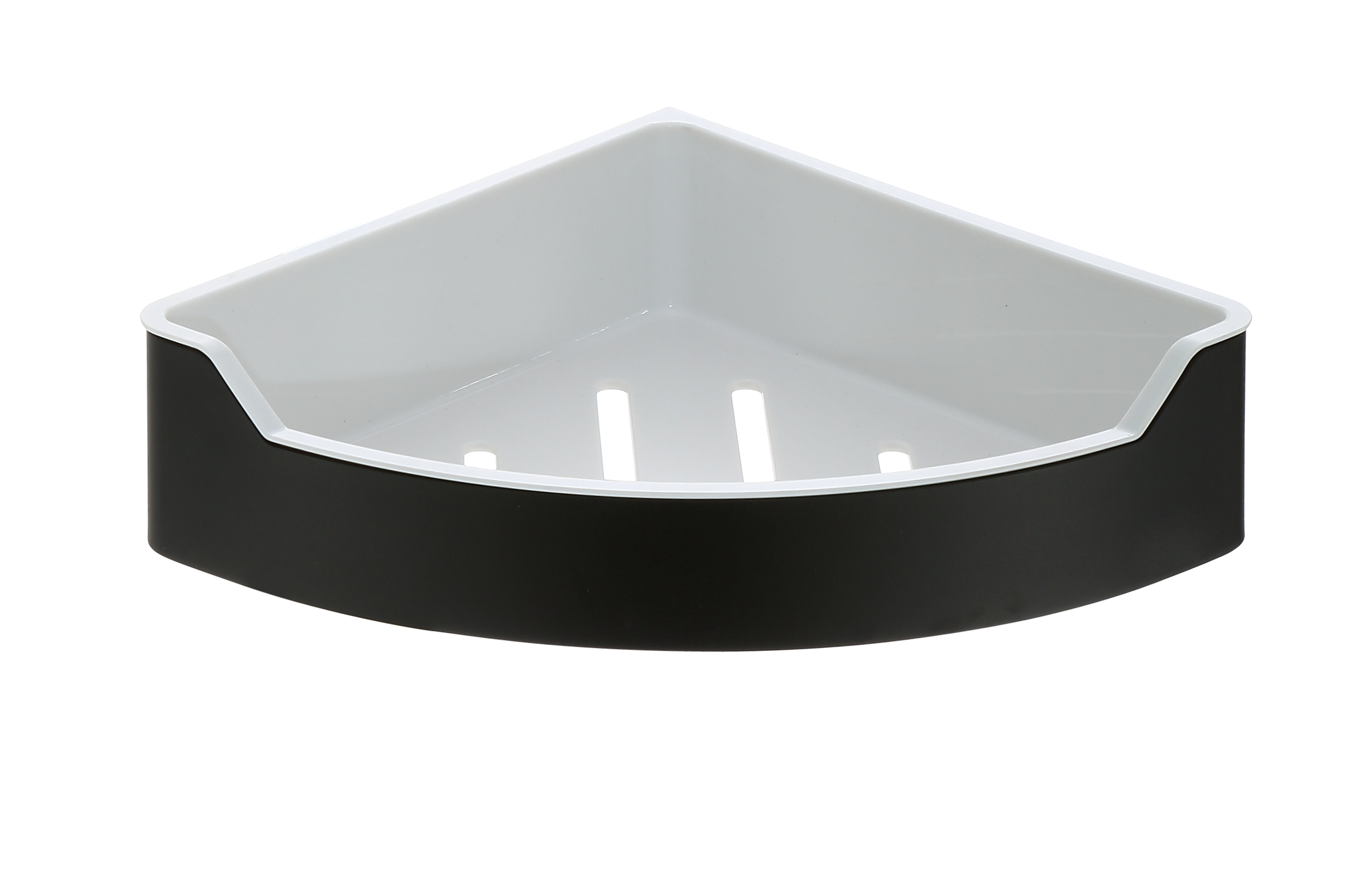 Полка угловая, черная Rush EDGE ED77153B black